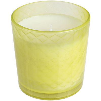 Свеча ароматическая Ristoro, желтая, ягоды в игристом (Желтый)