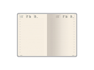 Ежедневник недатированный А5 Megapolis Velvet New