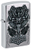Зажигалка ZIPPO Viking Design с покрытием Brushed Chrome, латунь/сталь, серебристая, 38x13x57 мм - Фото 1
