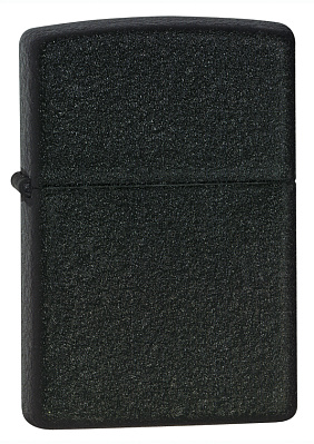 Зажигалка ZIPPO Classic с покрытием Black Crackle™, латунь/сталь, чёрная, матовая, 38x13x57 мм (Черный)