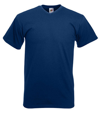 Футболки FOTL Valueweight V-Neck (Глубокий темно-синий)