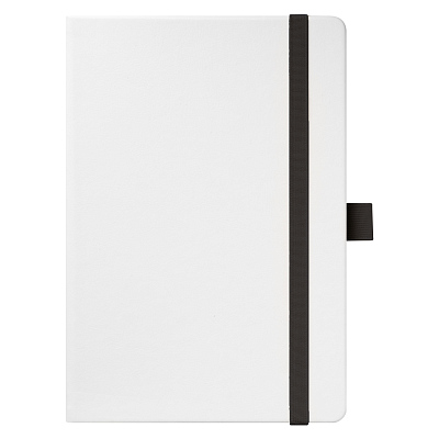 Ежедневник Арктик (Arctic) недатированный, белый/черный