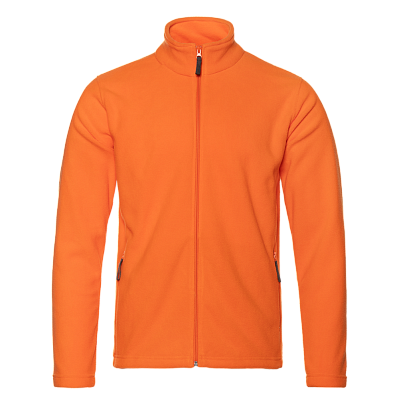 Толстовка унисекс STAN на молнии микрофлис 200, 21 (Оранжевый)