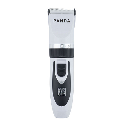 Машинка для стрижки волос DEWAL BEAUTY Panda White, белая, 0.8 - 2.0мм (Белый)