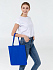 Холщовая сумка Avoska, ярко-синяя - Фото 5