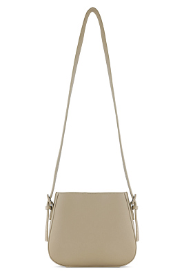 Сумка женская наплечная BUGATTI Luna, бежевая, полиуретан, 23 x 7,5 x 19,5 см