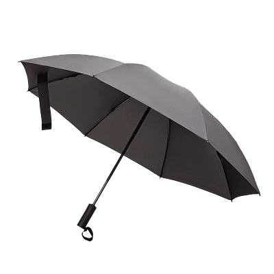 Зонт обратного сложения Olymp, серый