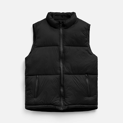 Жилет двусторонний V2, черный (Чёрный)