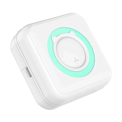 Портативный мини-принтер KID JOY С15, розовый