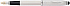 Перьевая ручка Cross Townsend со стилусом 8мм. Цвет - платиновый, перо - золото 18К Solid Gold/родий - Фото 1