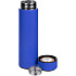 Смарт-бутылка с заменяемой батарейкой Long Therm Soft Touch, синяя - Фото 2