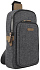 Рюкзак с одним плечевым ремнем BUGATTI Luce, серый, полиэстер, 17х6х27 см - Фото 1