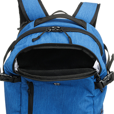 Рюкзак TORBER MOBI с отделением для ноутбука 15'', синий, полиэстер, 31 x 20 x 47 см, 29 л