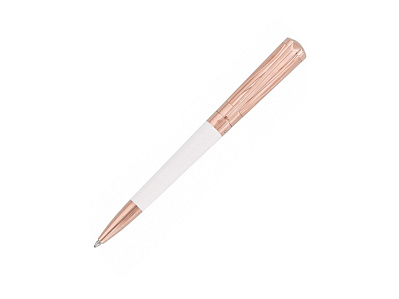 Ручка шариковая LIBERTE (Белый, розовый)