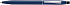 Шариковая ручка Cross Click в блистере, с доп. гелевым стержнем черного цвета. Цвет - матовый синий - Фото 1