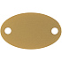 Шильдик металлический Alfa Oval, золотистый - Фото 1