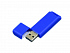 USB 2.0- флешка на 4 Гб с оригинальным двухцветным корпусом - Фото 2