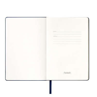 Ежедневник Spark недатированный, синий (с упаковкой, со стикерами)