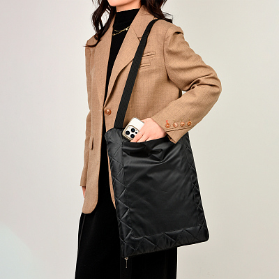 Плед-сумка WEEKEND, черный