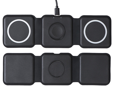 Беспроводное зарядное устройство 3-в-1 Road, 15 Вт