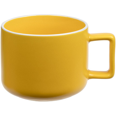 Чашка Fusion, желтая (Желтый)