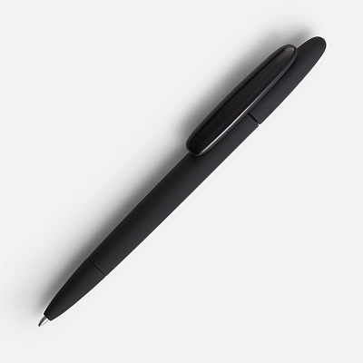 Ручка шариковая Prodir DS5 TRR-P Soft Touch, черная (Чёрный)