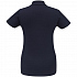Рубашка поло женская ID.001 темно-синяя - Фото 2