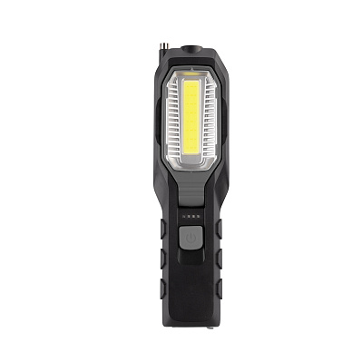 Многофункциональный фонарь "Navigator" с аккумулятором 1800 mAh  (Черный с серым)