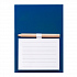 Блокнот с магнитом YAKARI, 40 листов, карандаш в комплекте, синий, картон - Фото 1