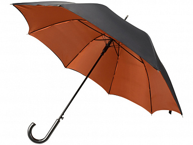 Зонт-трость Гламур (Оранжевый/черный)