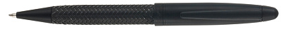 Ручка шариковая Pierre Cardin TISSAGE, цвет - черный. Упаковка B-1 (Черный)