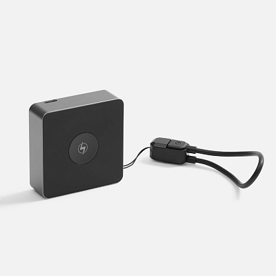 Внешний аккумулятор с беспроводной зарядкой Aura Power 5000 мАч  (Серый)