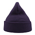 Шапка вязаная  двойная Wind-S, пурпурный, 100% переработанный полиэстер - Фото 8
