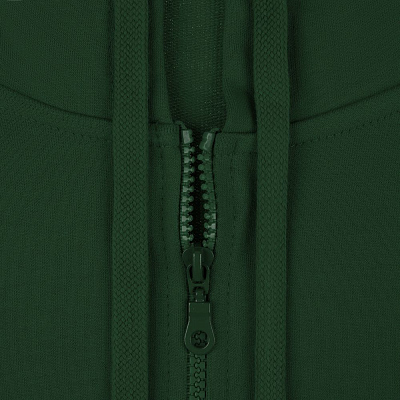 Толстовка на молнии с капюшоном Siverga 2.0, темно-зеленая