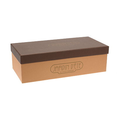 Шкатулка для часов Jardin D'Ete, цвет коричневый, "змея", 28,0 x 12,6 x 7,8 см