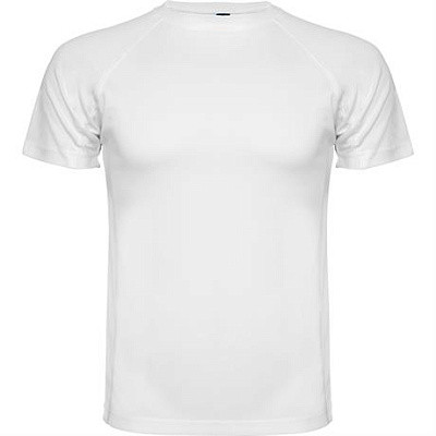 Спортивная футболка MONTECARLO мужская, БЕЛЫЙ S (Белый)