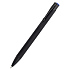 Ручка металлическая Саншайн софт-тач (цветная гравировка), синий - Фото 1