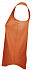 Майка женская Moka 110, оранжевая - Фото 3