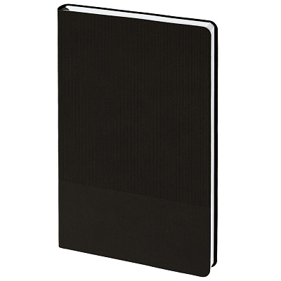 Ежедневник Knit, недатированный, черный