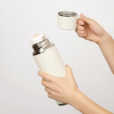 Термос Осло (Oslo), бежевый