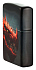 Зажигалка ZIPPO Dragon Design с покрытием 540 Matte, латунь/сталь, черная, 38x13x57 мм - Фото 8