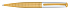 Ручка шариковая Pierre Cardin GOLDEN. Цвет - золотистый и белый. Упаковка B-1 - Фото 1