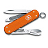 Нож-брелок VICTORINOX Classic Alox LE 2021, 58 мм, 5 функций, алюминиевая рукоять, оранжевый - Фото 1