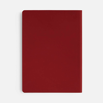 Ежедневник Flex Shall New, недатированный, красный