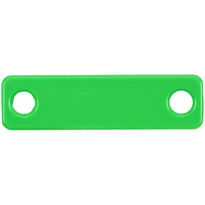 Шильдик металлический Alfa Liten  неон (Зеленый)