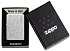 Зажигалка ZIPPO Mosaic с покрытием Satin Chrome, латунь/сталь, серебристая, матовая, 38x13x57 мм - Фото 5