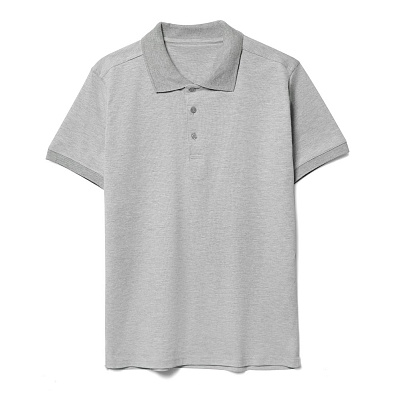 Рубашка поло мужская Virma Stretch  (Серый меланж)