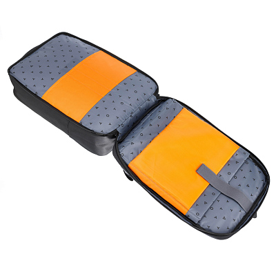 Рюкзак TORBER VOYAGE с отделением для ноутбука 17'', черный, полиэстер 900D, 31х17х44 см, 18 л