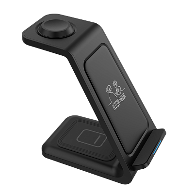 Беспроводное мультизарядное устройство Standy 15W, черный