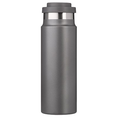 Термобутылка вакуумная герметичная Аллегра (Allegra), серая